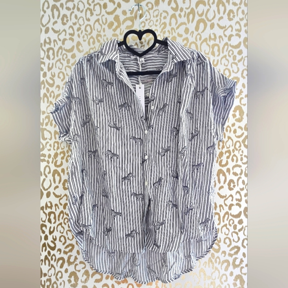 Zebra Blouse